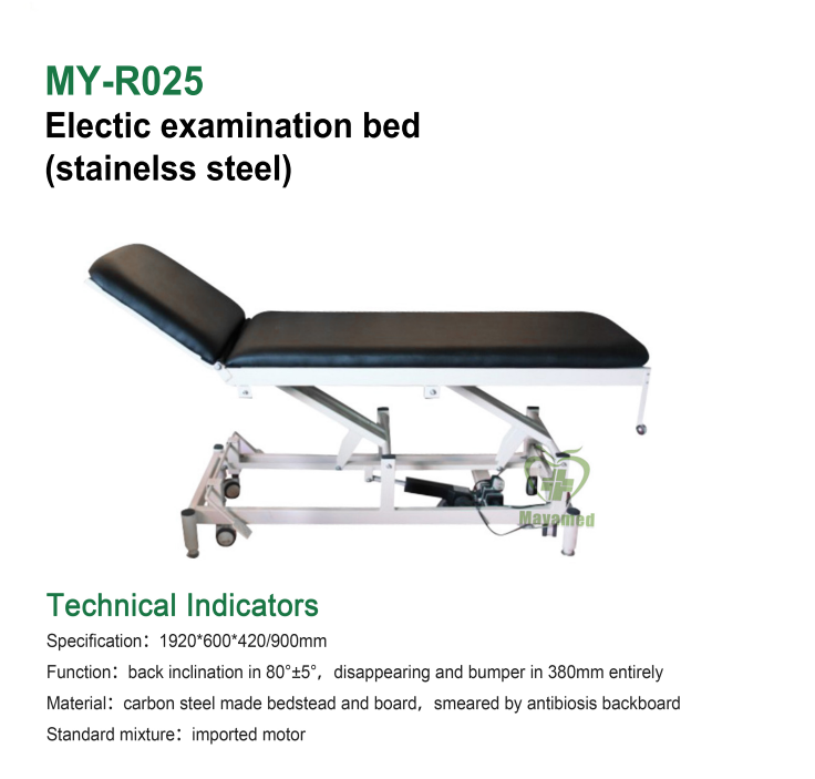 MY-R025 lit d’examen électrique pour la d’opération