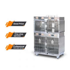 My - w015b cage de traitement en acier inoxydable de haute qualité pour cage d'hôpital pour animaux de compagnie