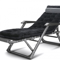 My - r038f lit simple pliant de table de massage confortable en coton noir